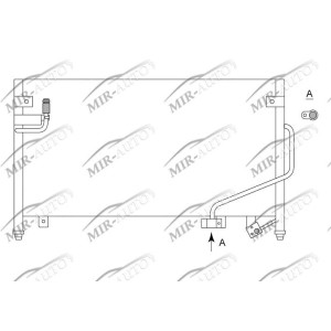 AC condenser without receiver drier