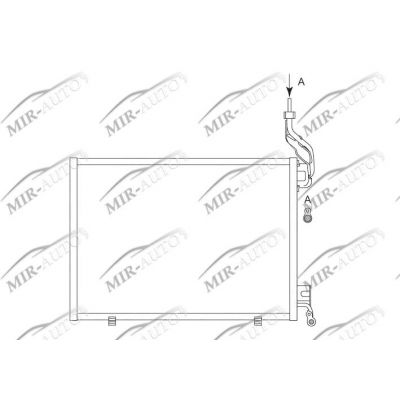 AC condenser without receiver drier