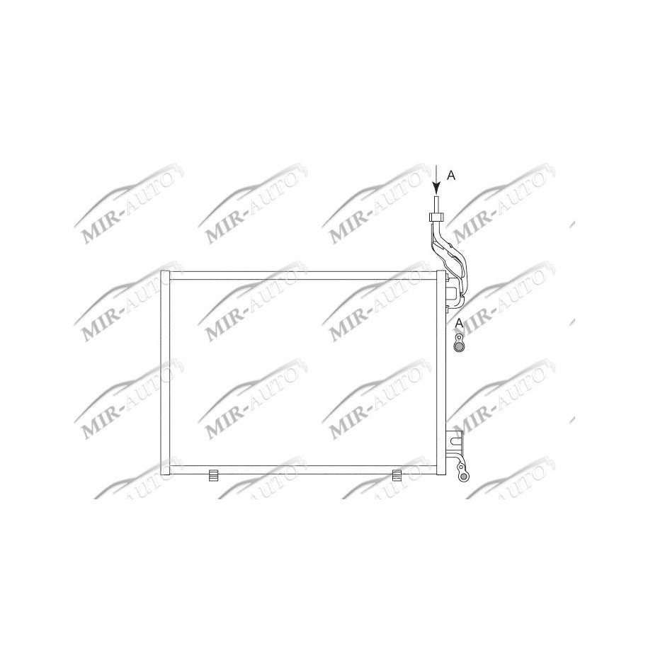 AC condenser without receiver drier