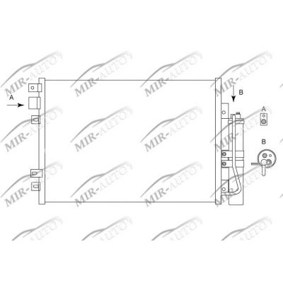 AC condenser without receiver drier