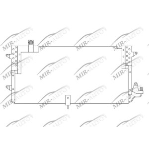 AC condenser without receiver drier