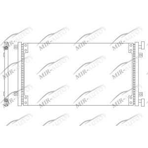 AC condenser without receiver drier