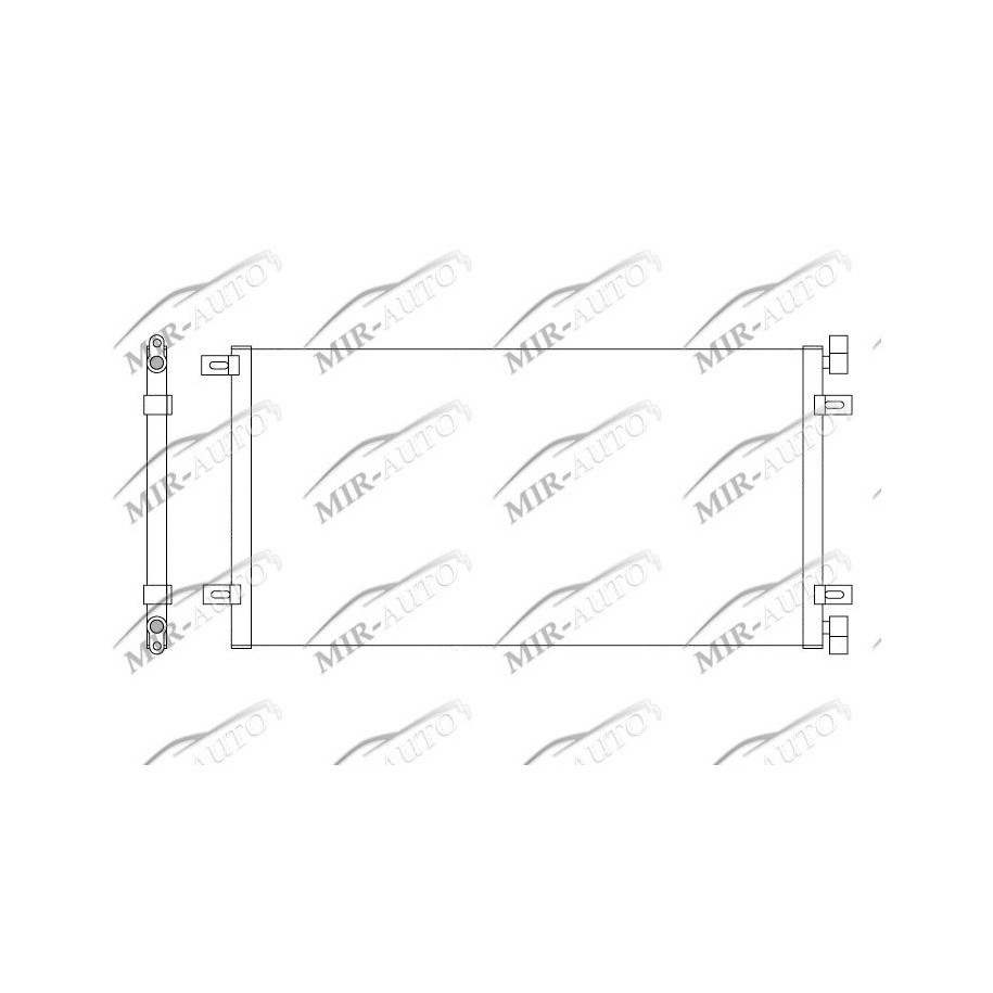 AC condenser without receiver drier