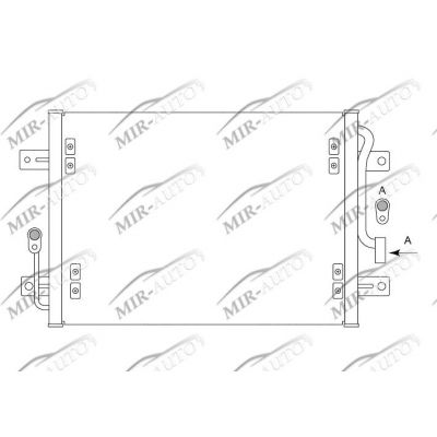 AC condenser without receiver drier