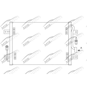 AC condenser without receiver drier