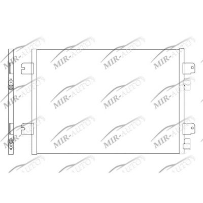 AC condenser without receiver drier