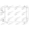 AC condenser with integrated receiver drier