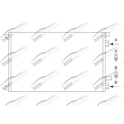 AC condenser without receiver drier