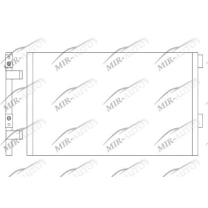 AC condenser without receiver drier