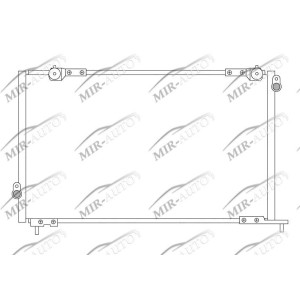 AC condenser without receiver drier