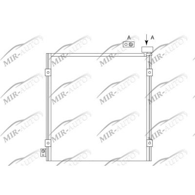 AC condenser without receiver drier