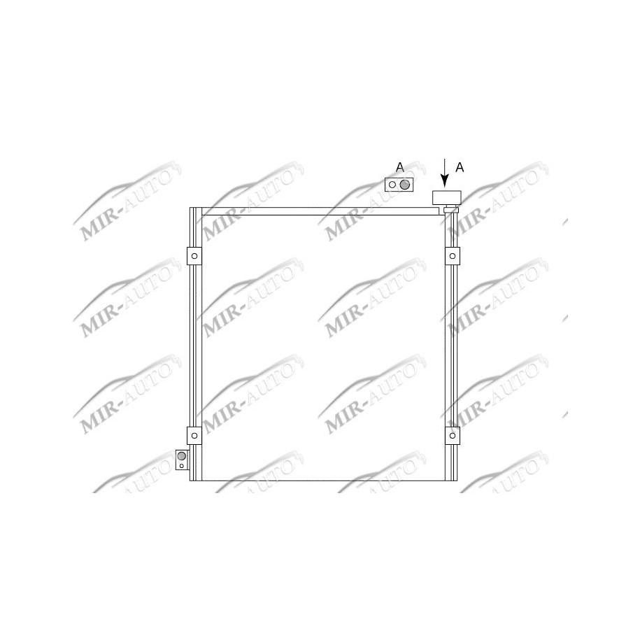 AC condenser without receiver drier