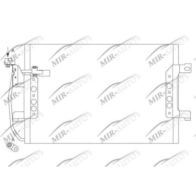 AC condenser without receiver drier