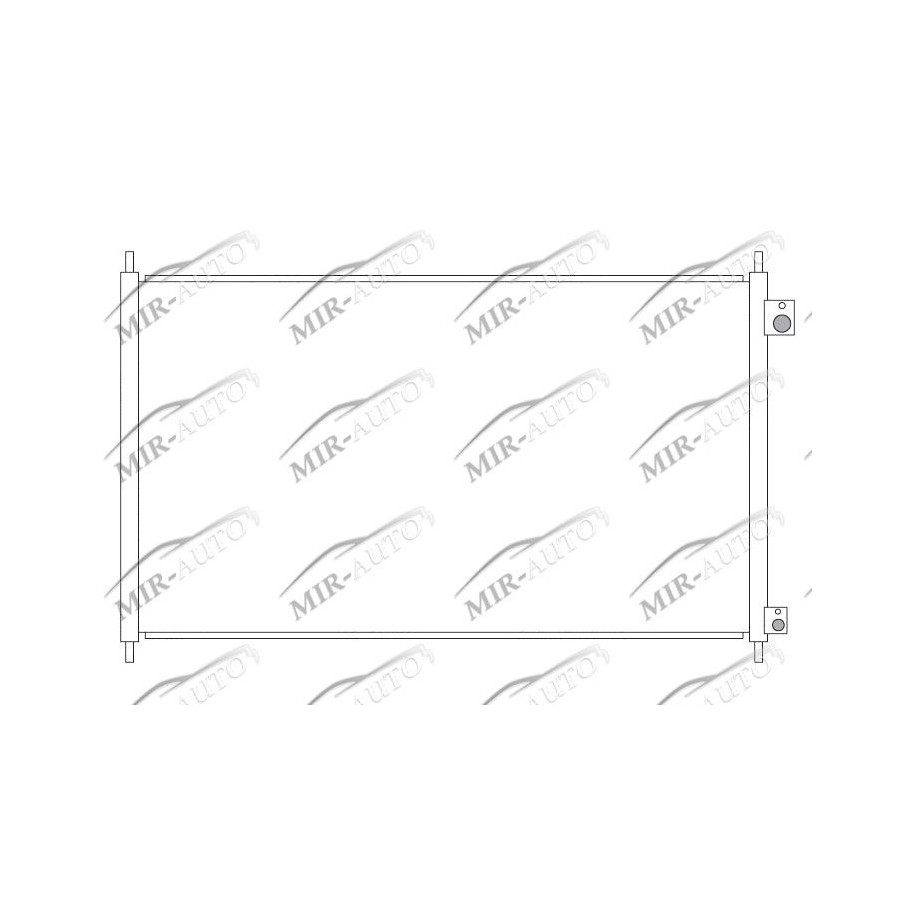 AC condenser without receiver drier