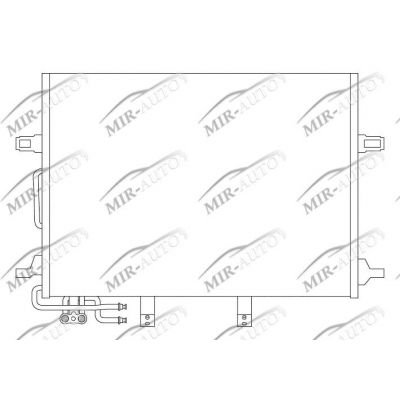 AC condenser without receiver drier