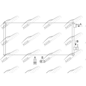 AC condenser without receiver drier