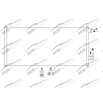 AC condenser without receiver drier