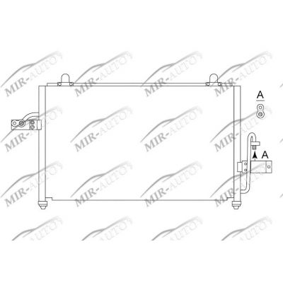 AC condenser without receiver drier