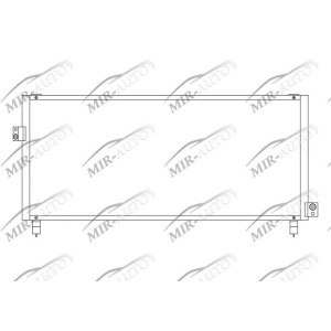 AC condenser without receiver drier