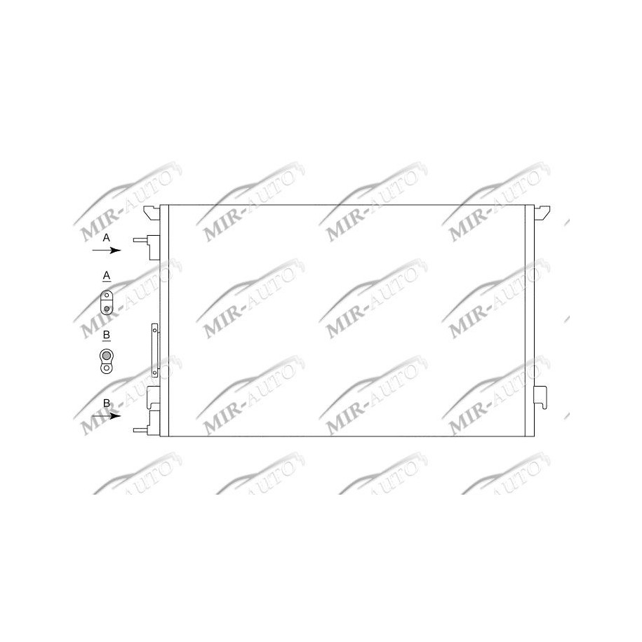 AC condenser without receiver drier