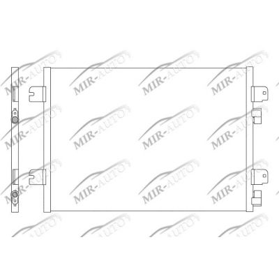 AC condenser without receiver drier