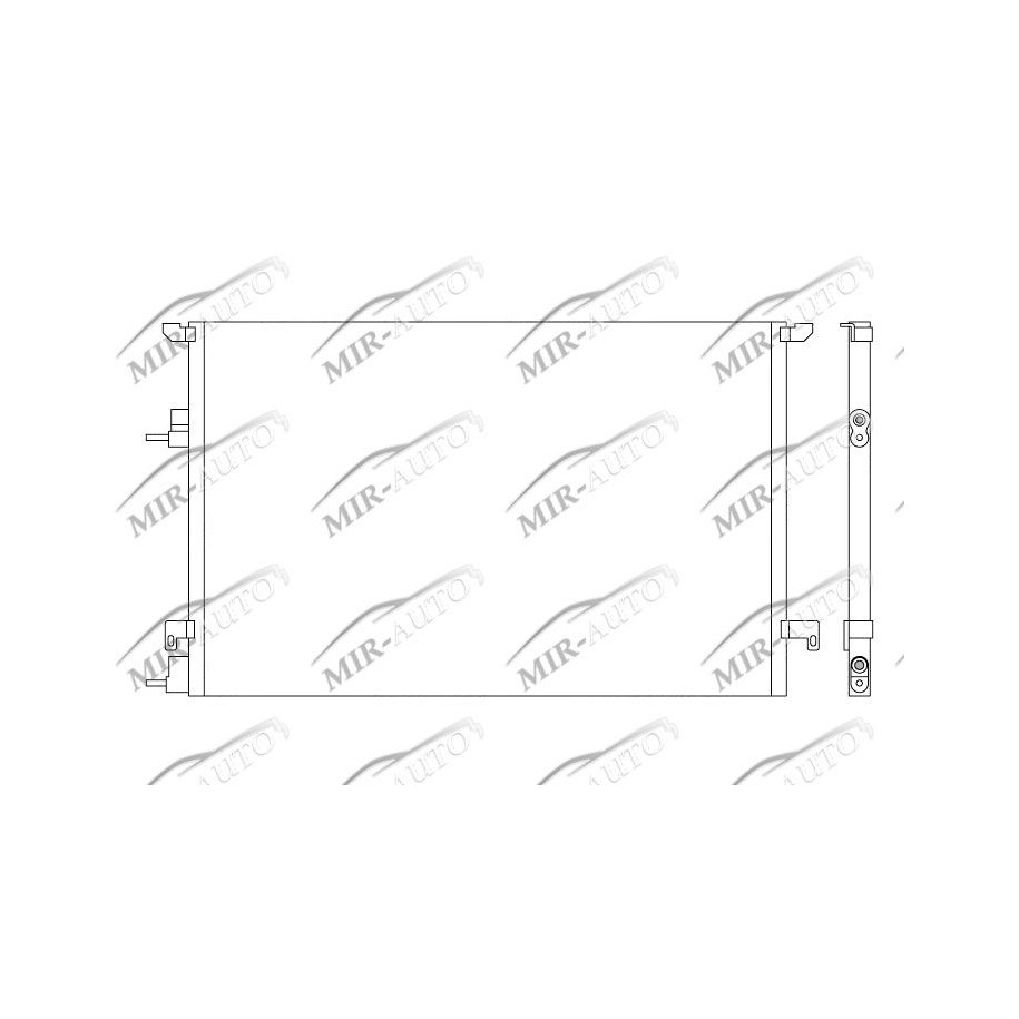 AC condenser without drier
