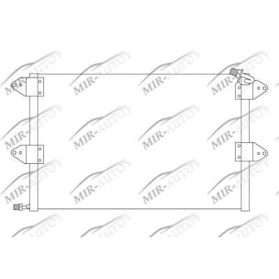 AC condenser without receiver drier