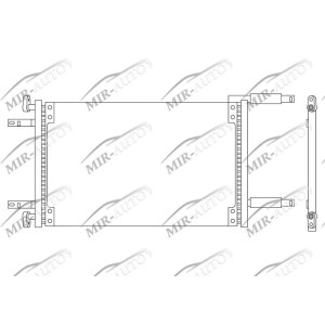 AC condenser without receiver drier
