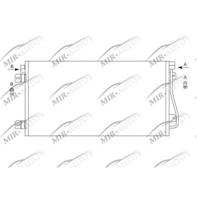 AC condenser without receiver drier