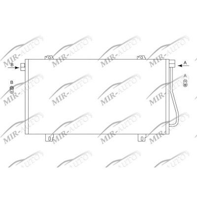 AC condenser without receiver drier