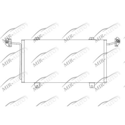 AC condenser without receiver drier