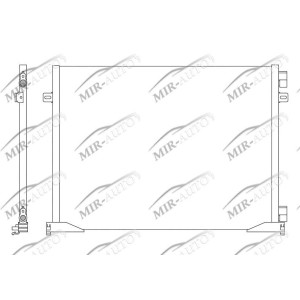 AC condenser without receiver drier