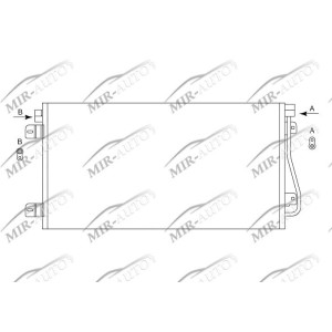 AC condenser without receiver drier