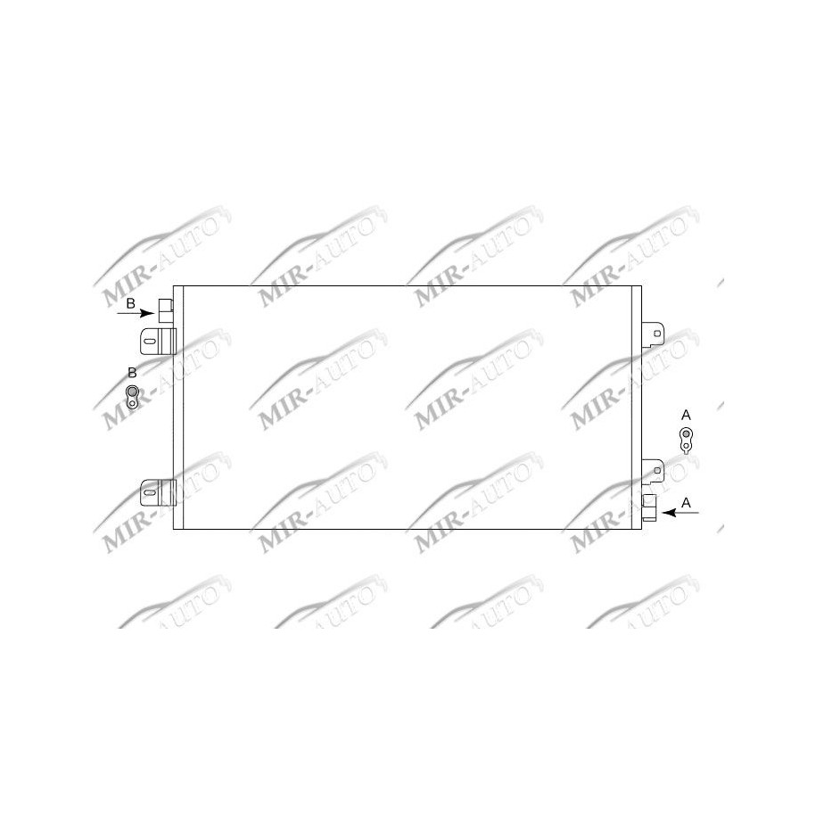 AC condenser without receiver drier