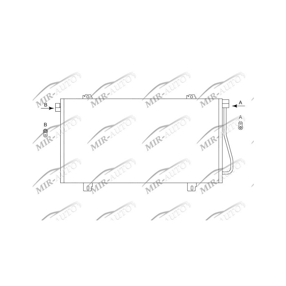 AC condenser without receiver drier