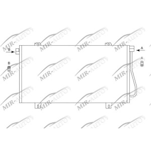 AC condenser without receiver drier