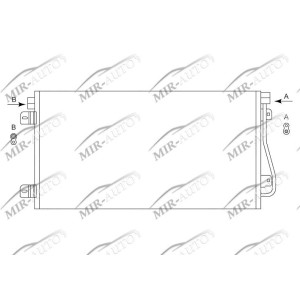 AC condenser without receiver drier