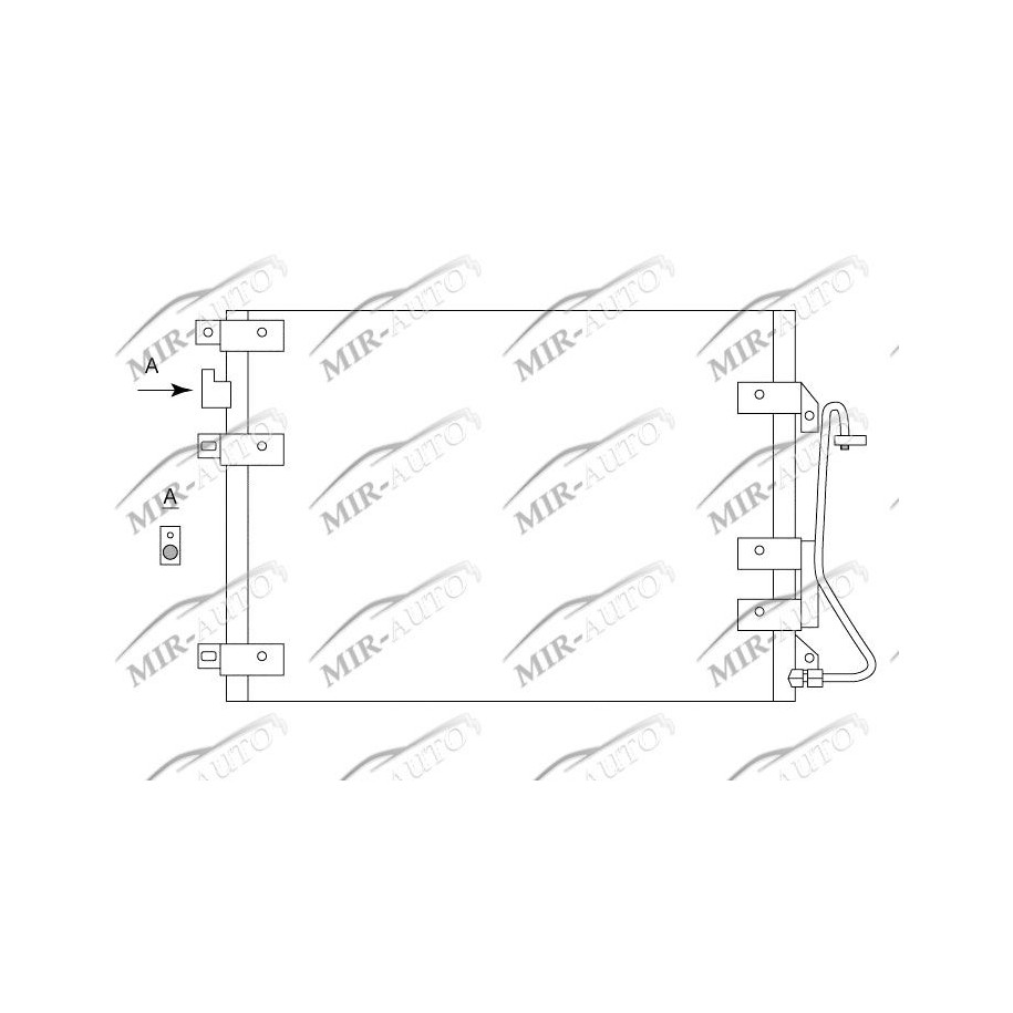 AC condenser without drier