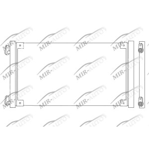 AC condenser without receiver drier