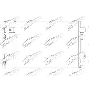 AC condenser without receiver drier