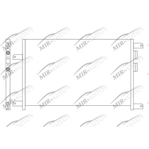 AC condenser without receiver drier