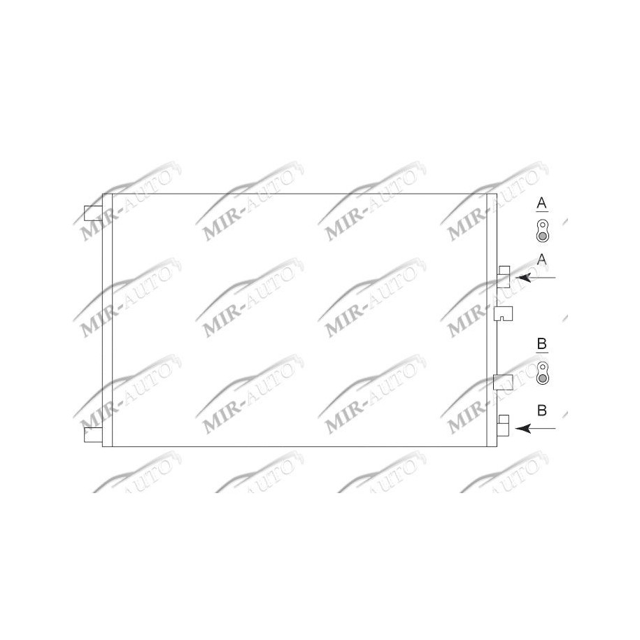 AC condenser without receiver drier