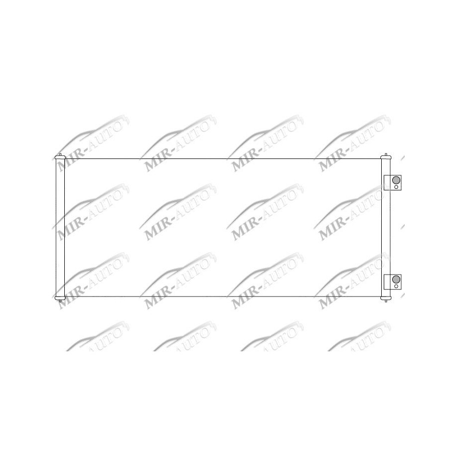 AC condenser without receiver drier