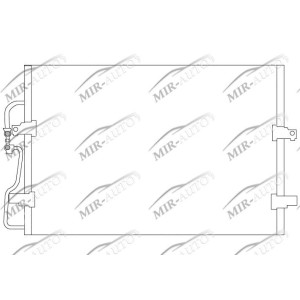 AC condenser without receiver drier