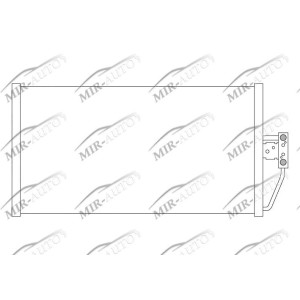 AC condenser without receiver drier