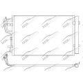 AC condenser with integrated receiver drier