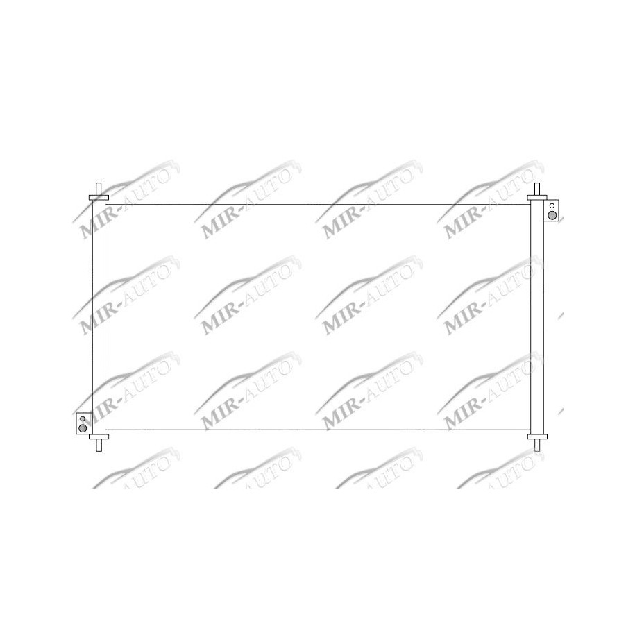 AC condenser without receiver drier