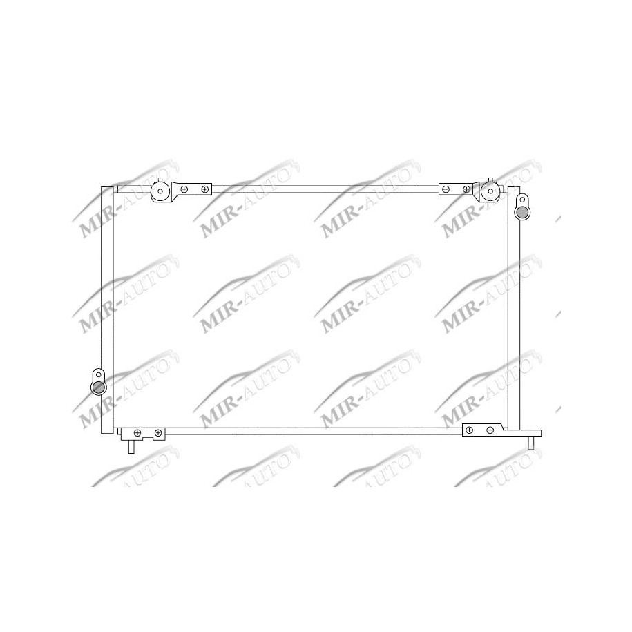 AC condenser without receiver drier