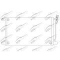 AC condenser without receiver drier