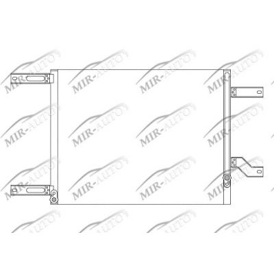 AC condenser without receiver drier